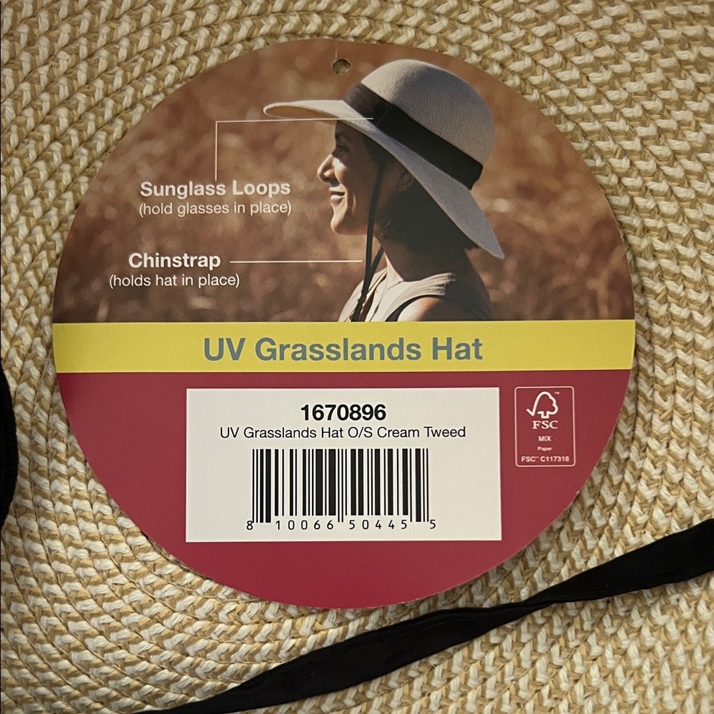 Solar Escape UV Grasslands Hat - Tan - Picture 3 of 3
